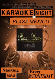 PLAZA MEXICO-KAROAKE NIGHT copy